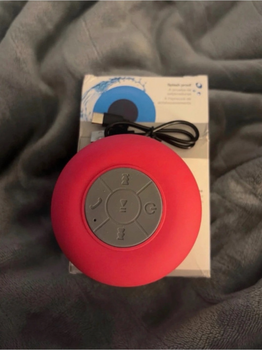 Pink Waterproof Portable Bluetooth Speaker